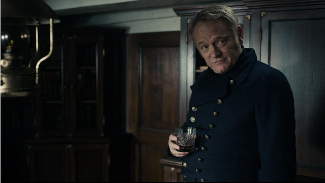 Captain Francis Crozier (Jared Harris) in Gore (Image courtesy AMC Studios / Amazon. All rights reserved)