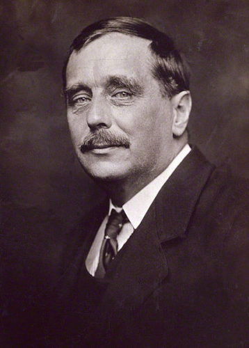 H.G. Wells photographed by George Charles Beresford in 1920