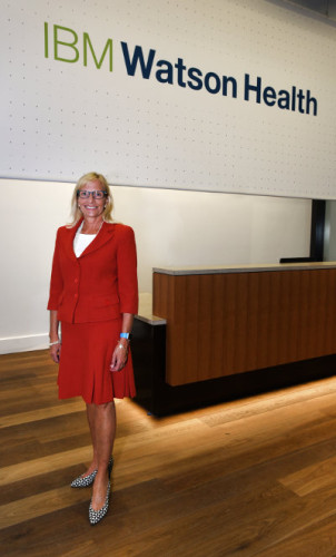 General Manager Deborah DiSanzo opens IBM Watson Health Global Headquarters (Photo courtesy IBM)
