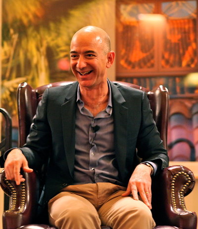 Amazon founder and CEO Jeff Bezos