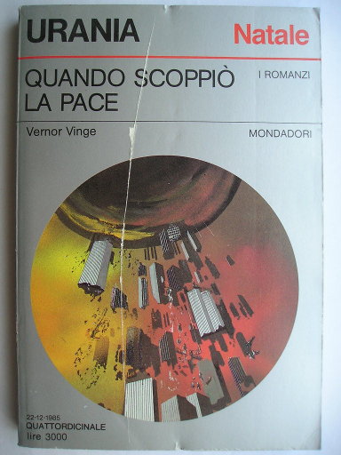 The Peace War by Vernor Vinge (Italian edition)