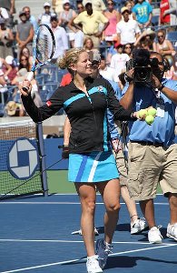 Kim Clijsters at US Open 2010