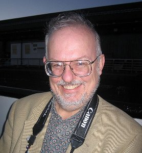 Greg Bear at the World Science Fiction Convention in Glasgow in 2005