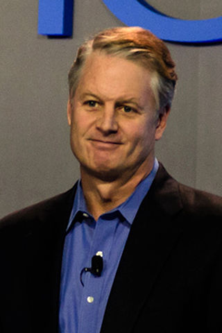 The eBay CEO John Donahoe in 2013
