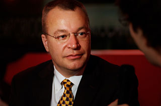 Nokia CEO Stephen Elop