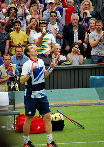Andy Murray at the 2012 Olympic Games