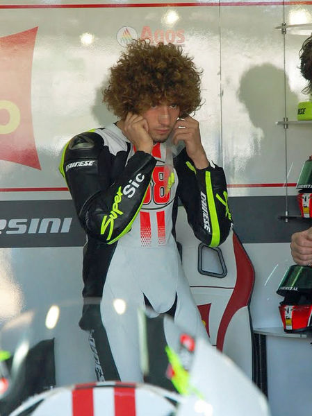 Marco Simoncelli at Valencia Grand Prix 2009