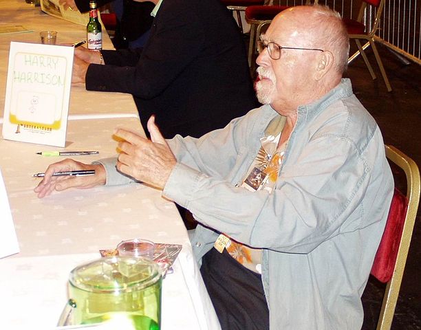 Harry Harrison at Worldcon 2005 in Glasgow