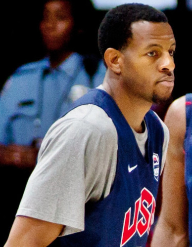 Andre Iguodala with Team USA in 2012 (Photo Tim Shelby)