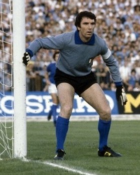 Dino Zoff in Italy - England at the football European Championship 1980