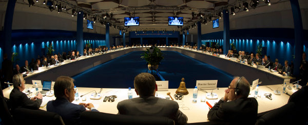 A moment of the ESA Ministerial Council 2012 held in Naples (Photo ESA–S. Corvaja)