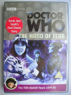 Elisabeth Sladen in The Hand of Fear, her final classic Doctor Who story