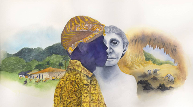 The island of Flores today and in the past