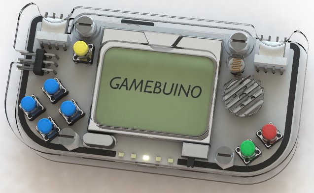 The console Gamebuino (Photo courtesy Aurélien Rodot. All rights reserved)
