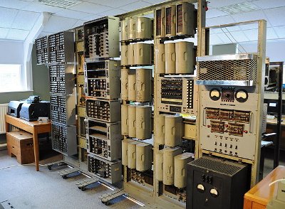 The WITCH aka Harwell Dekatron computer under restoration
