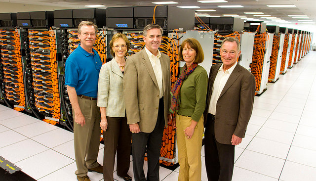 Some racks of the IBM Sequoia supercomputer
