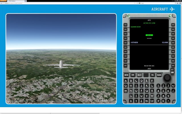 Example of screen in the new interactive display part of the Iris project (Image ESA)