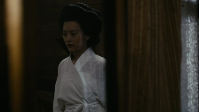 Yuko Tanabe (Kiki Sukezane) in Taizo (Image courtesy AMC Studios / Amazon. All rights reserved)