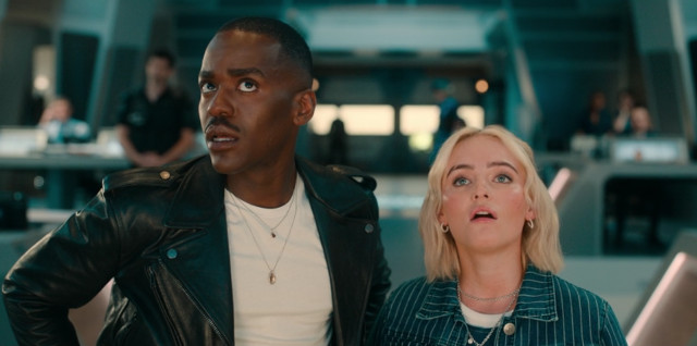 The Fifteenth Doctor (Ncuti Gatwa) and Ruby Sunday (Millie Gibson) in The Legend of Ruby Sunday (Image courtesy BBC / Disney+)