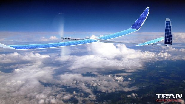 Titan Aerospace drone Solara 50 (Photo courtesy Titan Aerospace. All rights reserved)