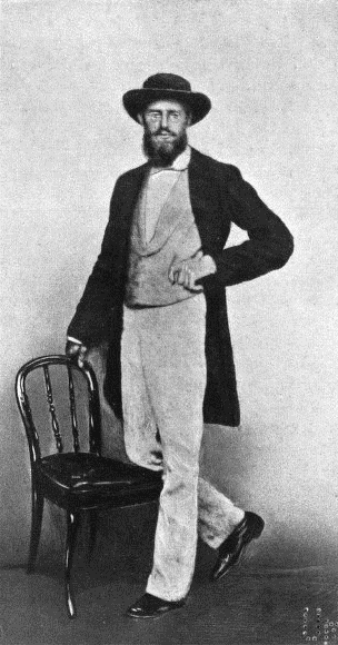 Alfred Russel Wallace in 1862