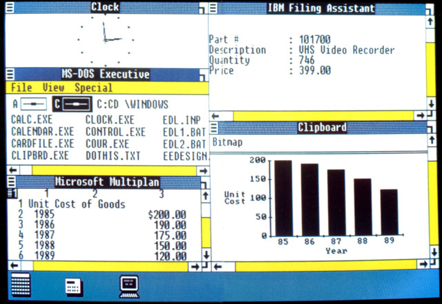 Windows 1.0 was launched 25 years ago