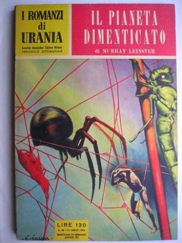The Forgotten Planet by Murray Leinster (Italian edition)