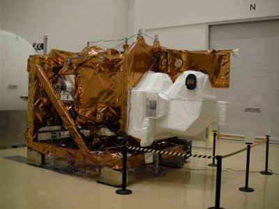 The Landsat Data Continuity Mission after a test (Photo Orbital Sciences Corporation)