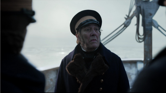 Captain John Franklin (Ciarán Hinds) in Go for Broke (Image courtesy AMC Studios / Amazon. All rights reserved)
