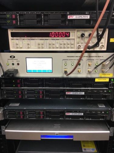 PulChron setup (Photo courtesy ESA)