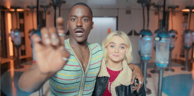 The Fifteenth Doctor (Ncuti Gatwa) and Ruby Sunday (Millie Gibson) in Space Babies (Image courtesy BBC / Disney+)