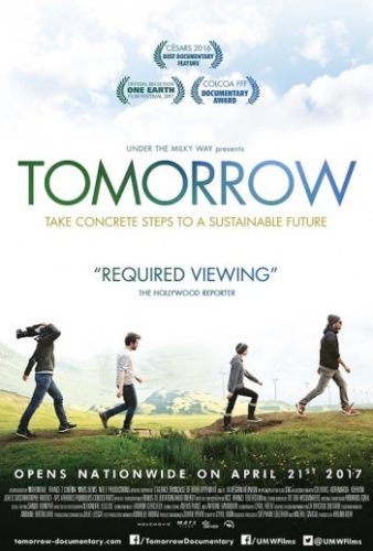 The poster for the documentary Tomorrow